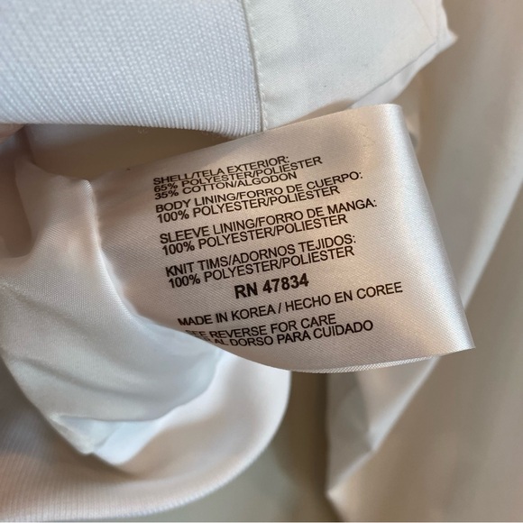 MEMBERS ONLY White Classic Iconic Racer Jacket - Picture 11 of 14